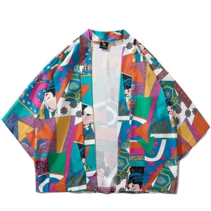 Colorful Japanese Kimono