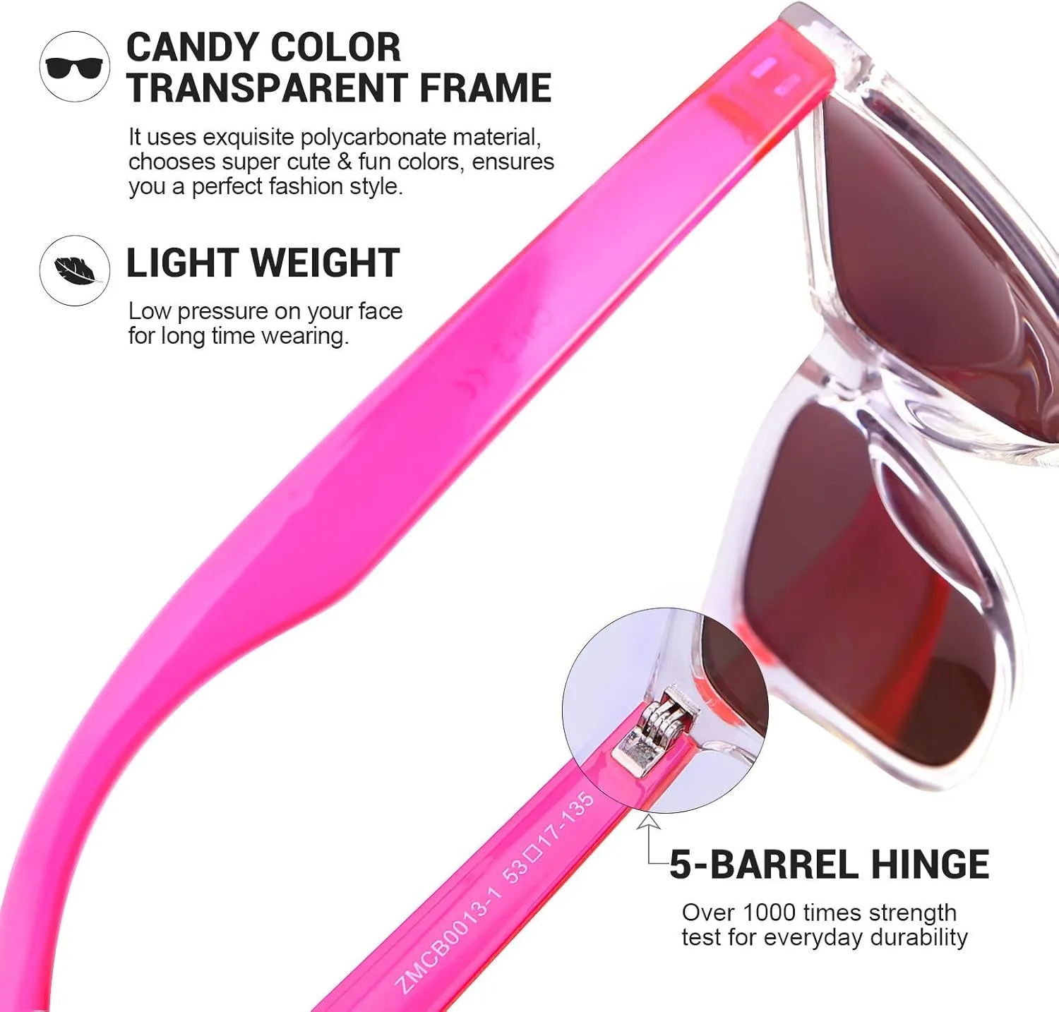 COLOSSEIN Sunglasses Womens,Classic Square Frame UV400 Mirrored Lens,Sunglasses Fit For Beach,Vacation,Driving