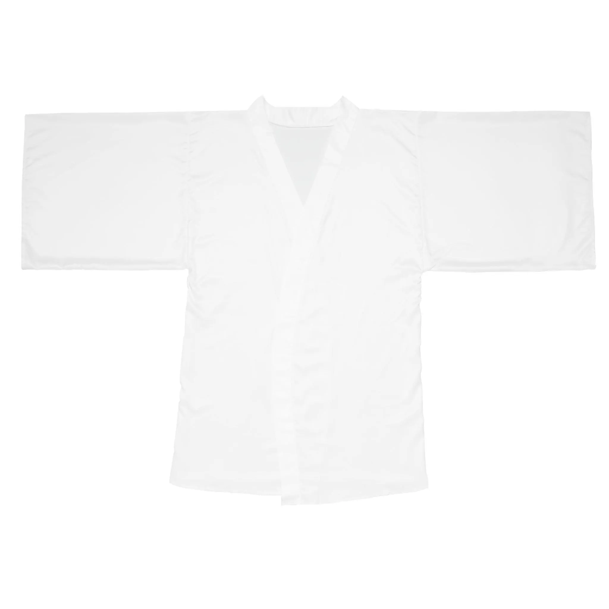 Comfy Cozy Long Sleeve Kimono Robe - White