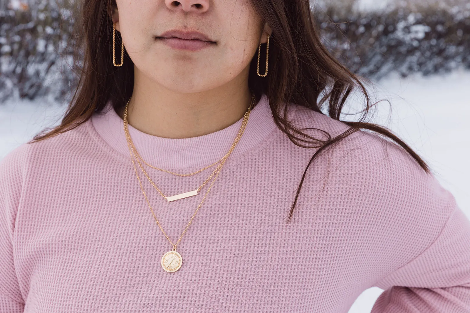 Compass Pendant Necklace