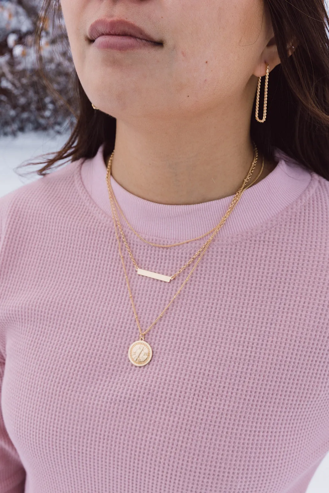 Compass Pendant Necklace