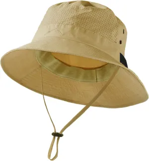 Cooling Sun Bucket Hat for Men Women Fishing Beach Safari Hats for Golf Hiking Hunting Outdoor UPF 50 