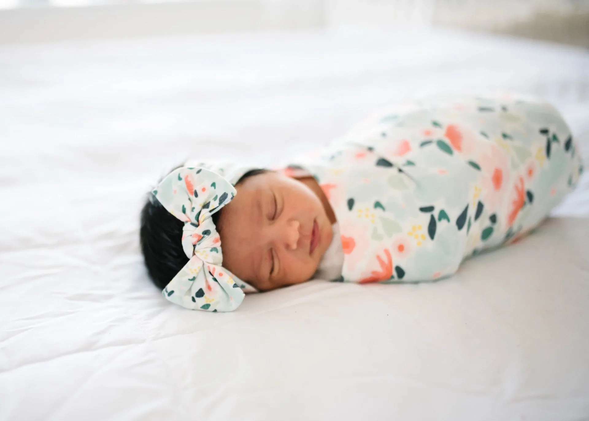 Copper Pearl Leilani Knit Headband Bow