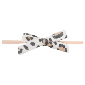 Copper Pearl Zara Ribbon Nylon Bow Headband