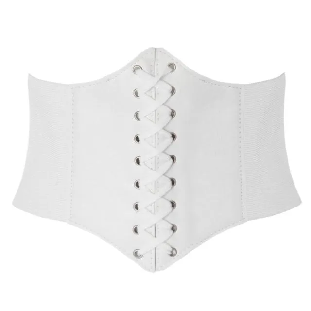 Corset Belt - White