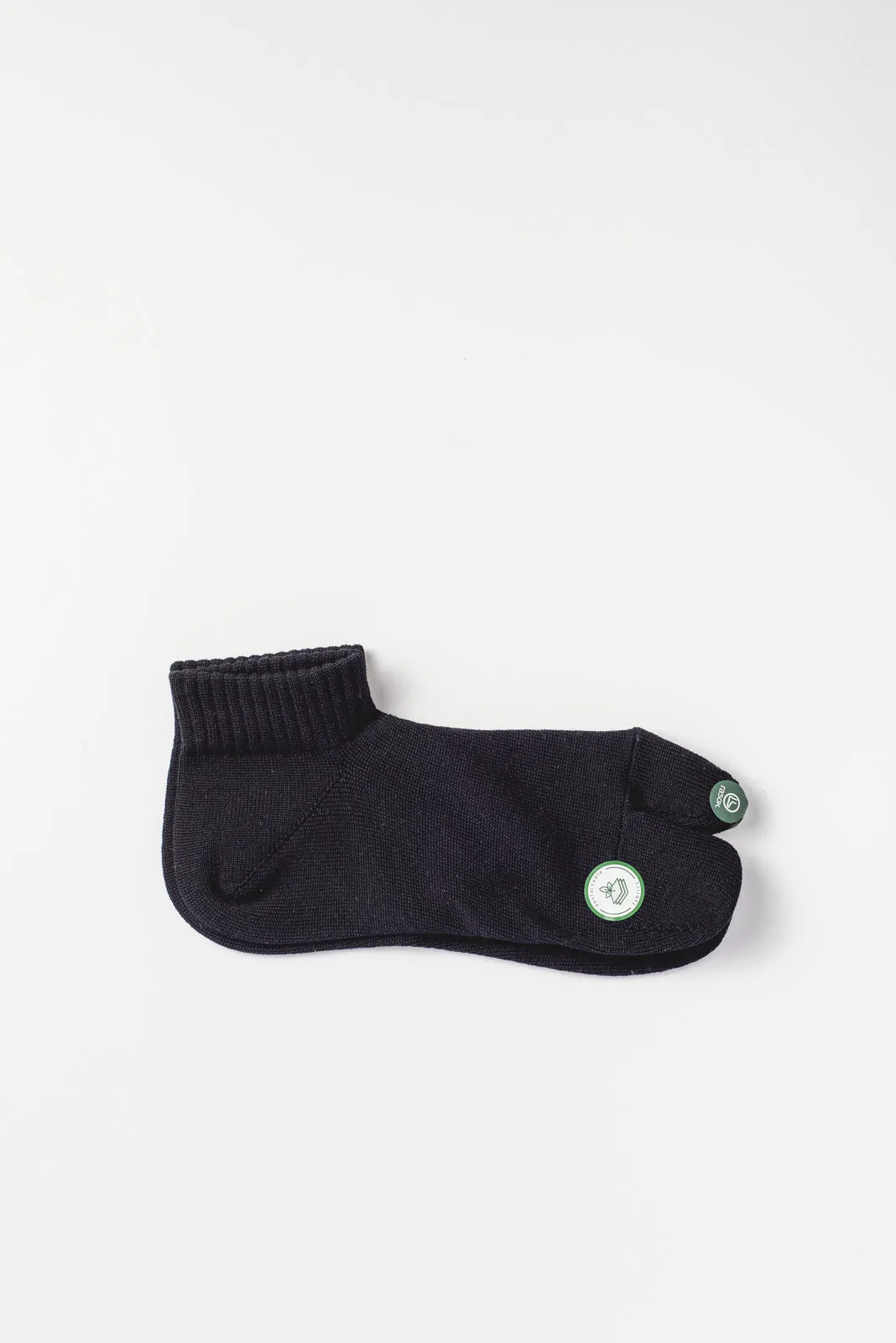 Cotton Tabi Socks, Black