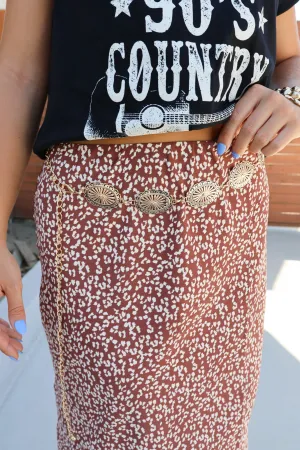Country Style Chain Belt