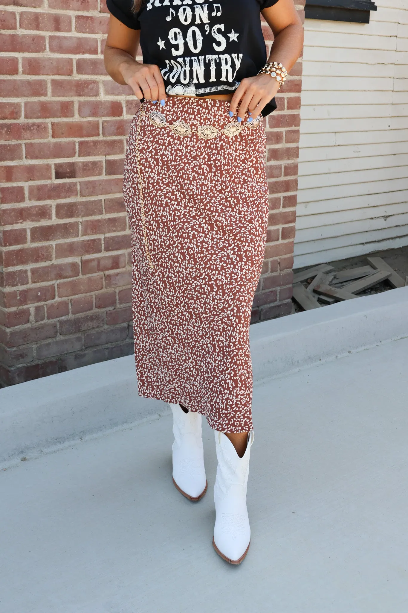 Country Style Chain Belt