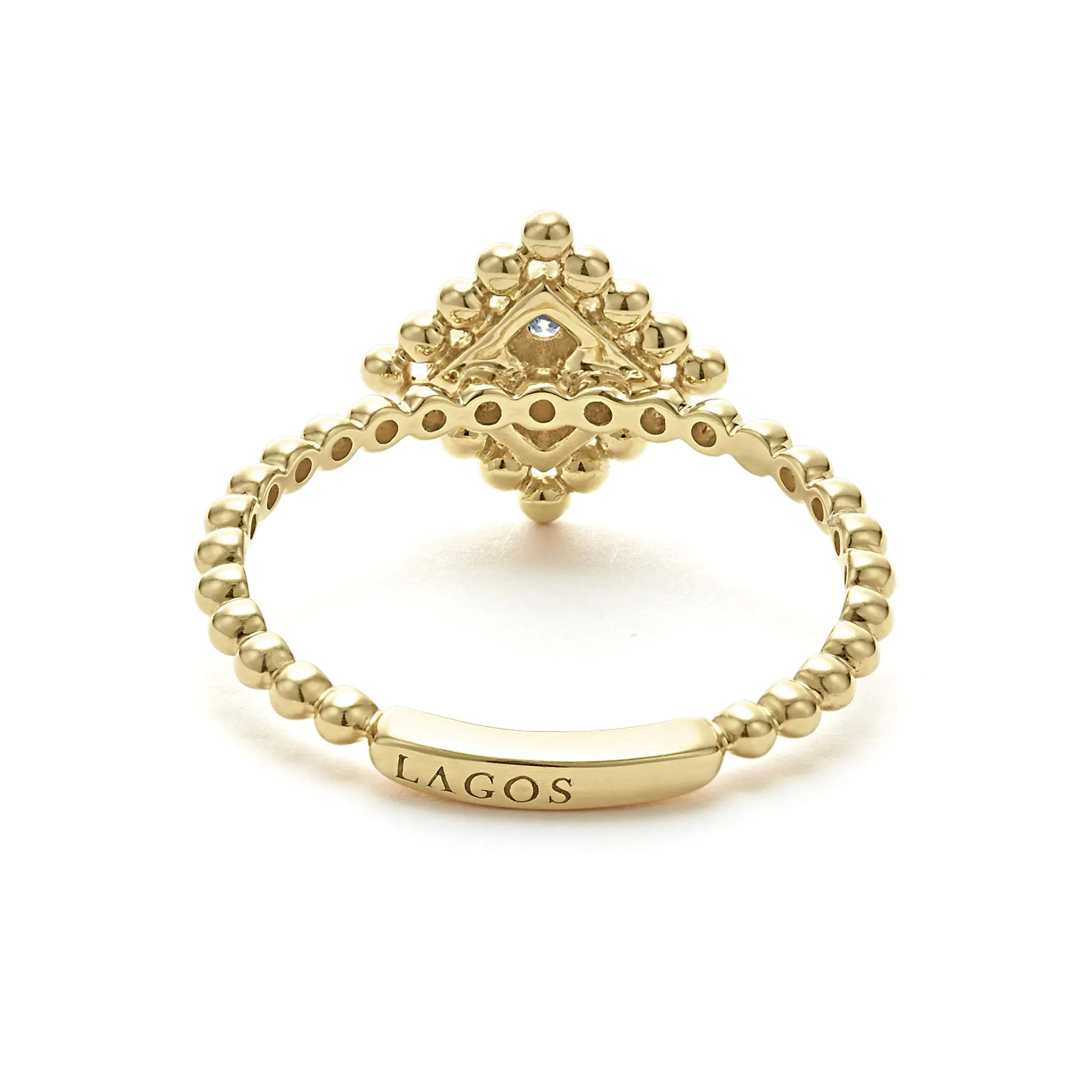 Covet Small 18K Gold Diamond Ring