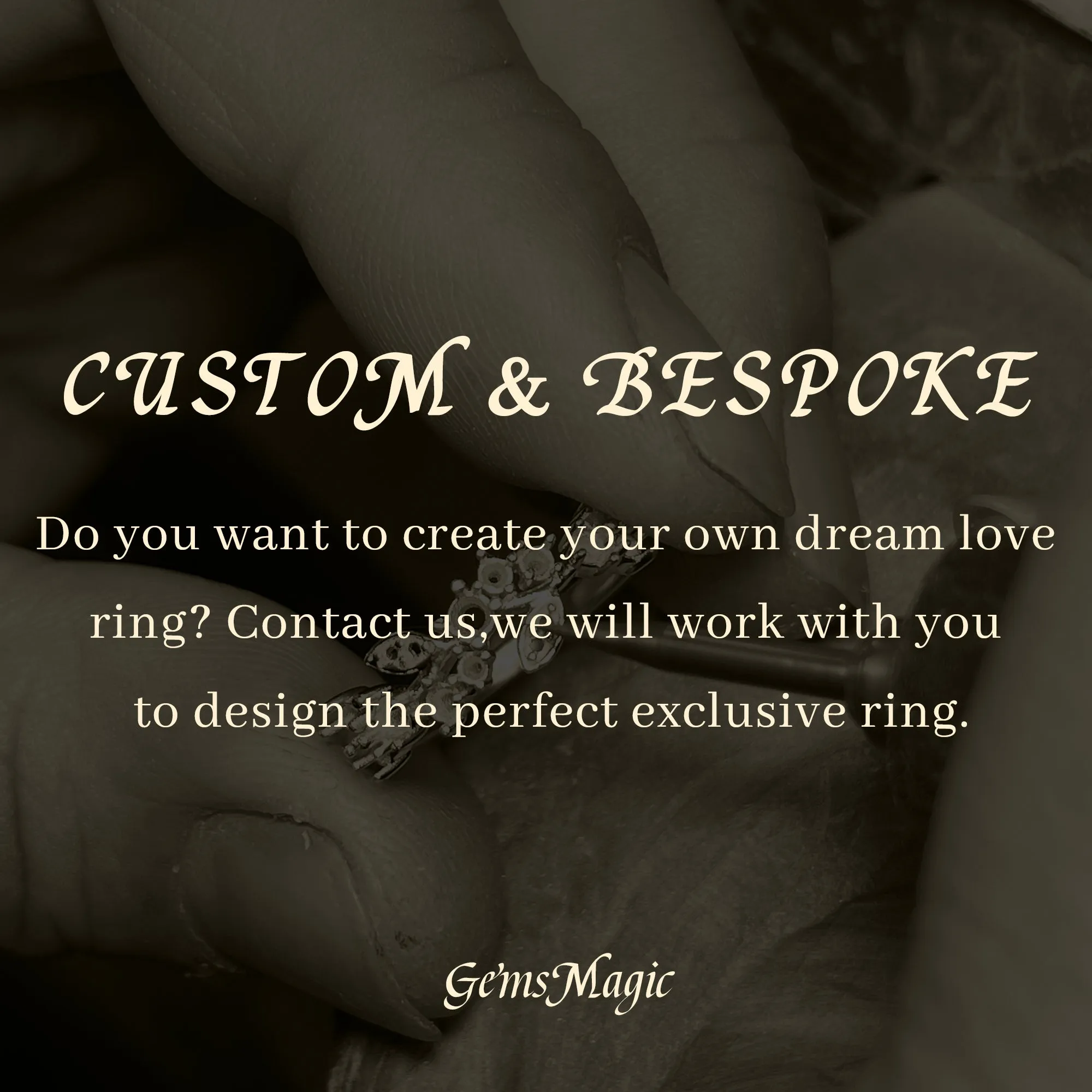 Crossed Leaf Moissanite Couple Ring Set - Eternal Connection