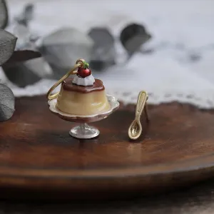 Custard Pudding Mismatched Earrings
