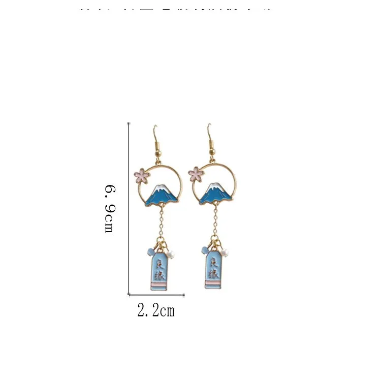 Cute Cartoon Animal Rabbit Cat Clip earrings
