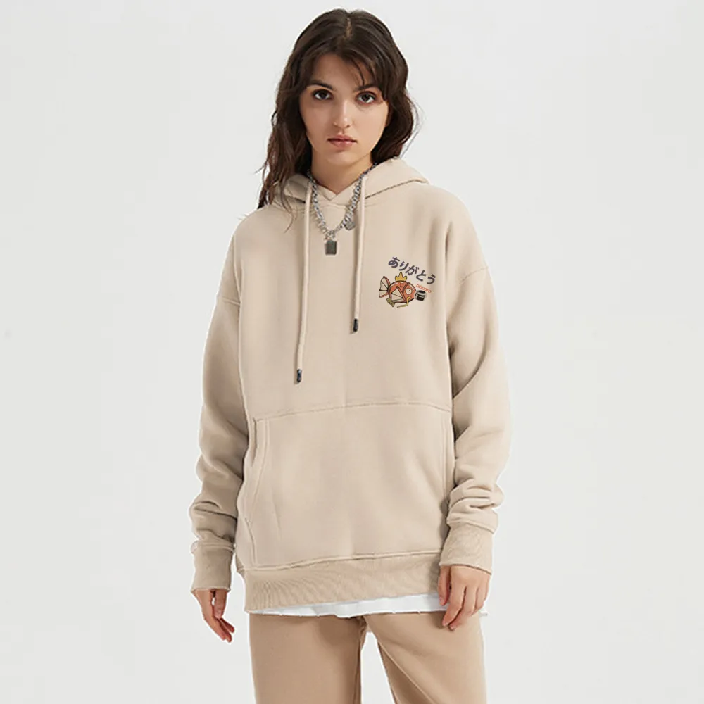 Cute Cartoon Fish Graphic Hoodie
