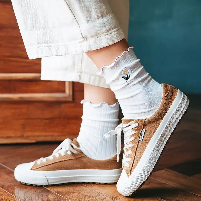 Cute Daisy Flower Socks