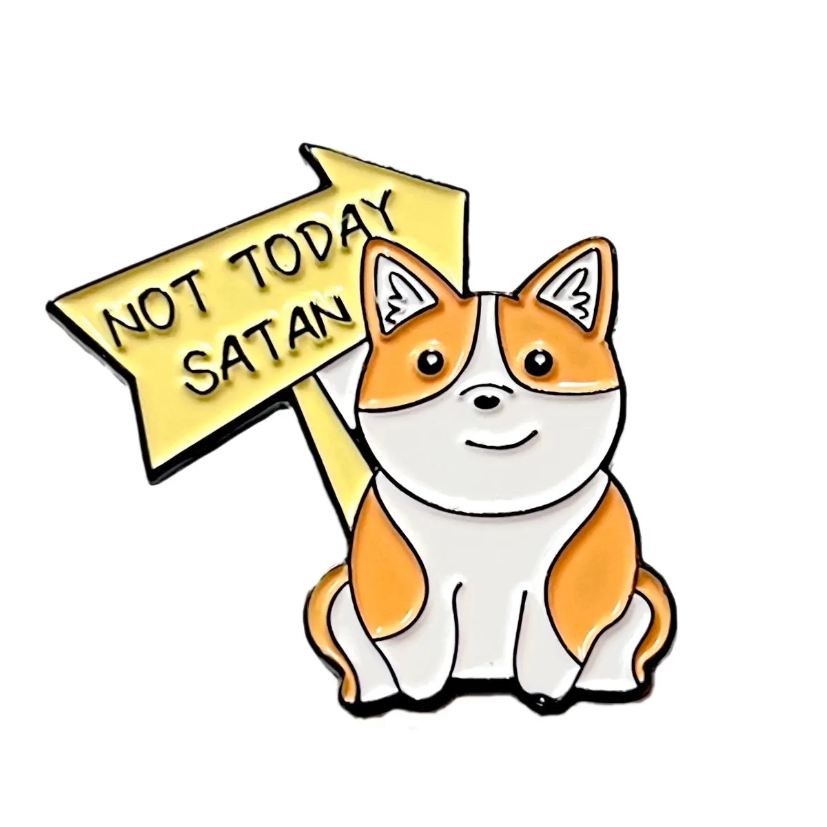 Cute Dog Corgi Enamel Pins Fashion Accessories Brooch Lapel Pin