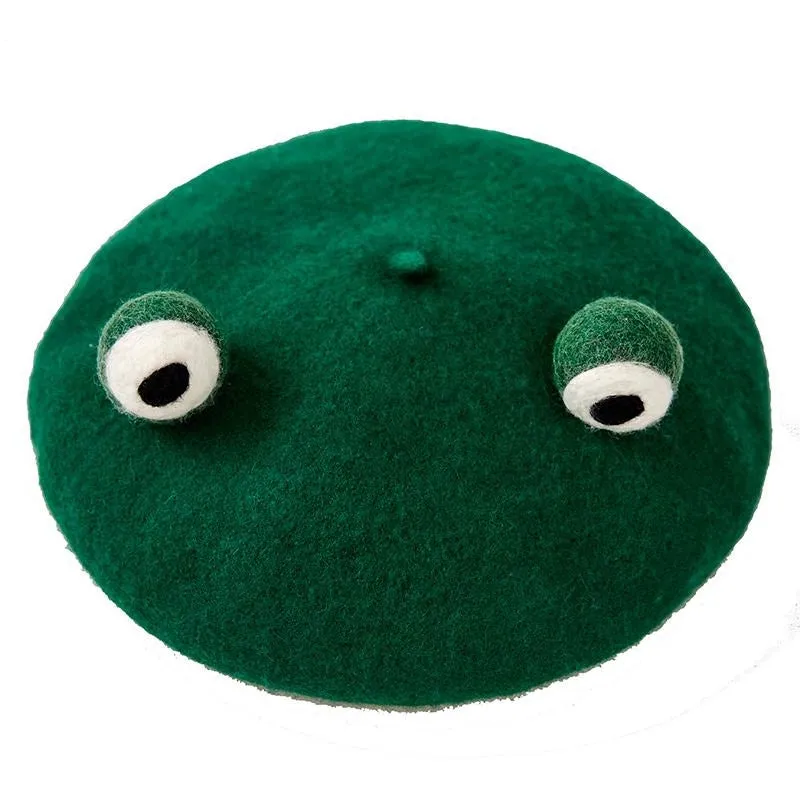 Cute Funny Frog Beret AD10286