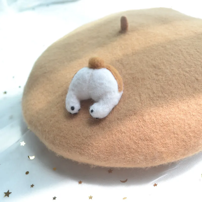 CUTE KIRKEY BUTTOCKS BERET BY51013