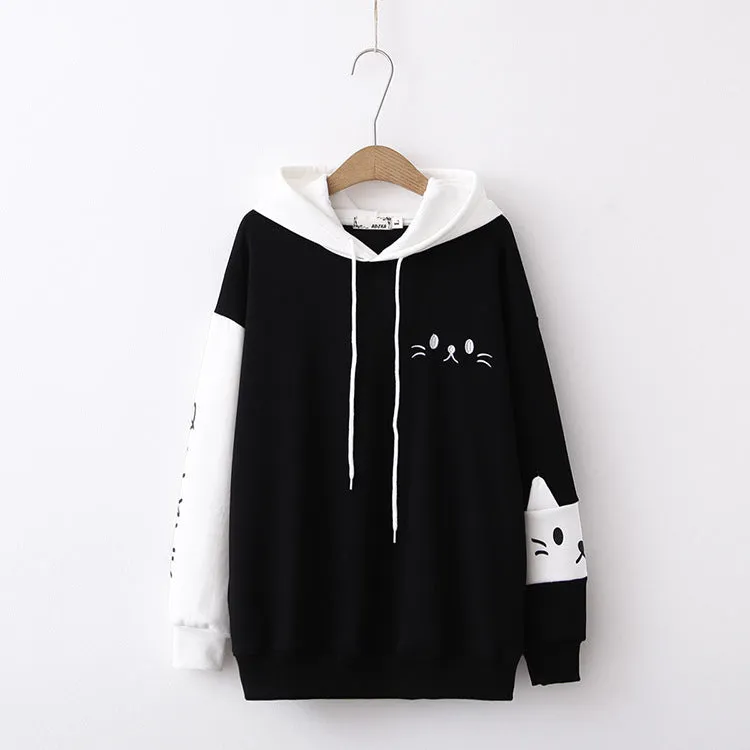 Cute Kitty Hoodie AD10963