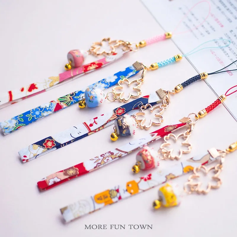 Cute Lucky Kawaii Cat Fortune Keychain