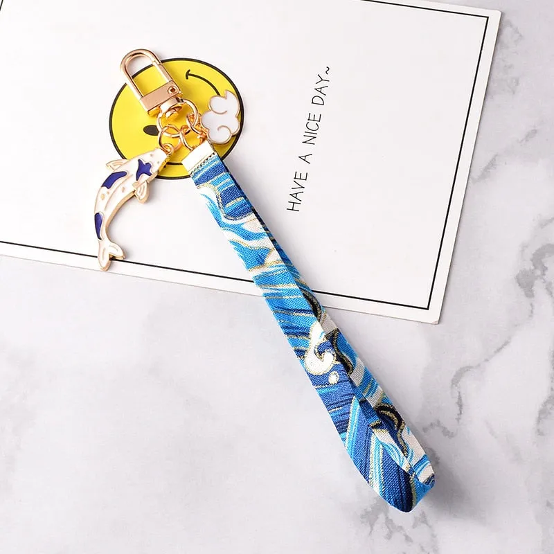 Cute Lucky Kawaii Cat Fortune Keychain