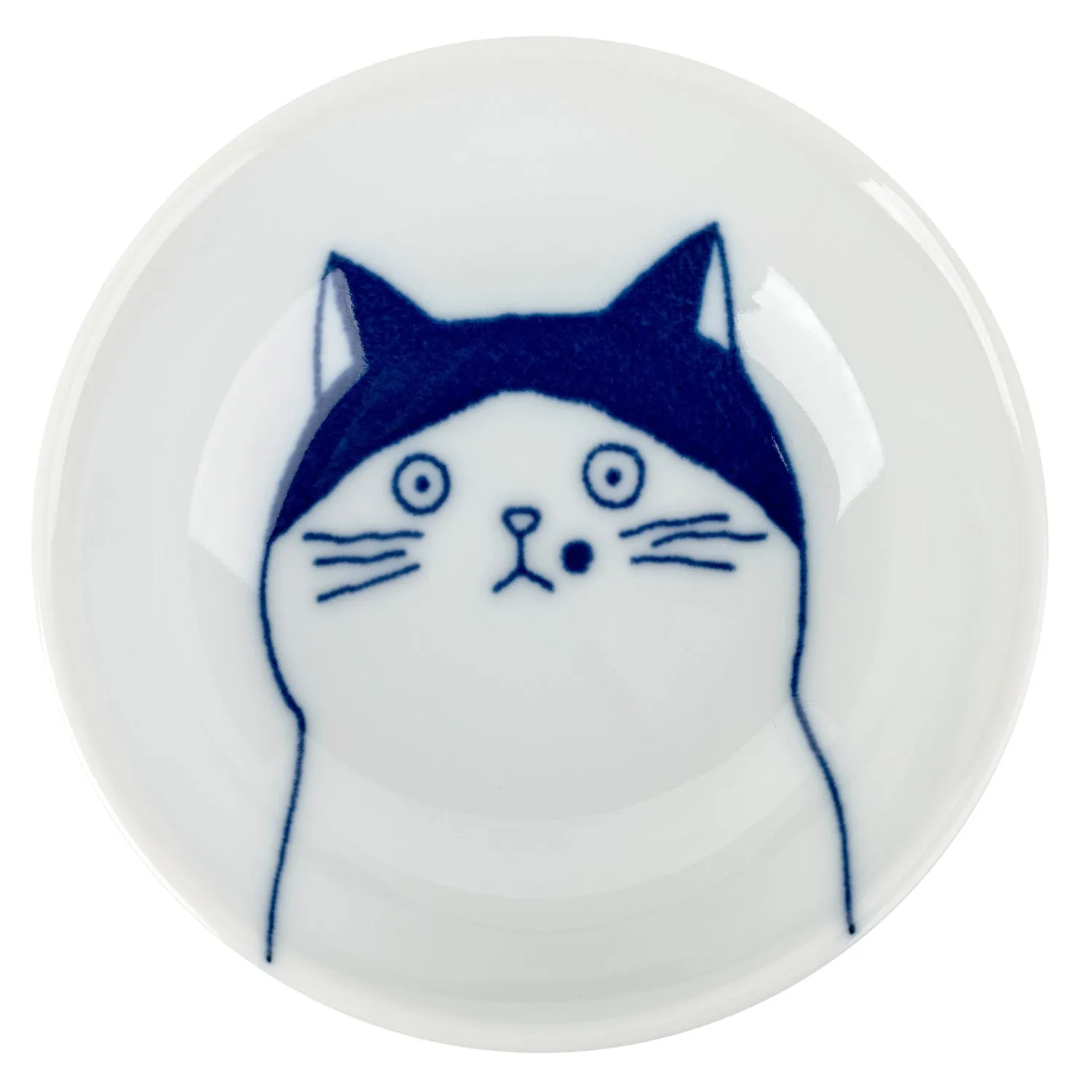 Cute Nora Cat Japanese Sauce Dish