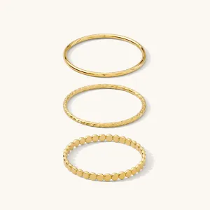 Dainty Stacking Ring Set
