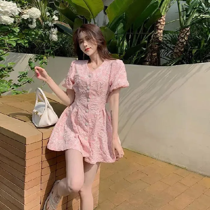 Daisy Flower Summer Dress