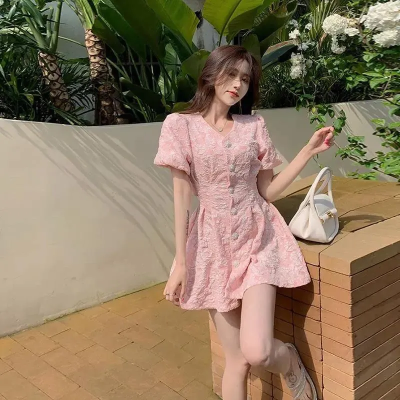 Daisy Flower Summer Dress