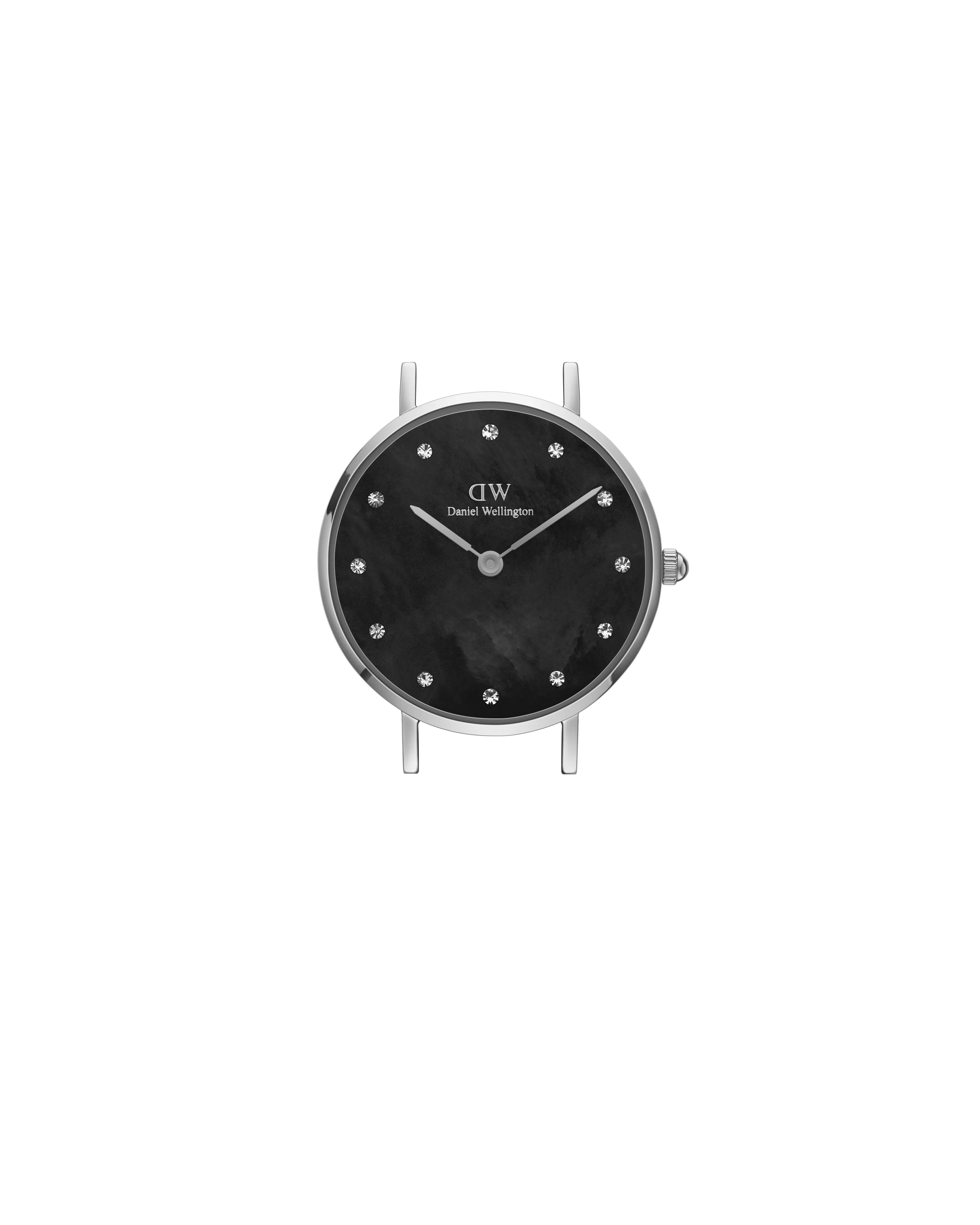 Daniel Wellington Mother of Pearl Black Dial Women Analogue Watch - DW00100593