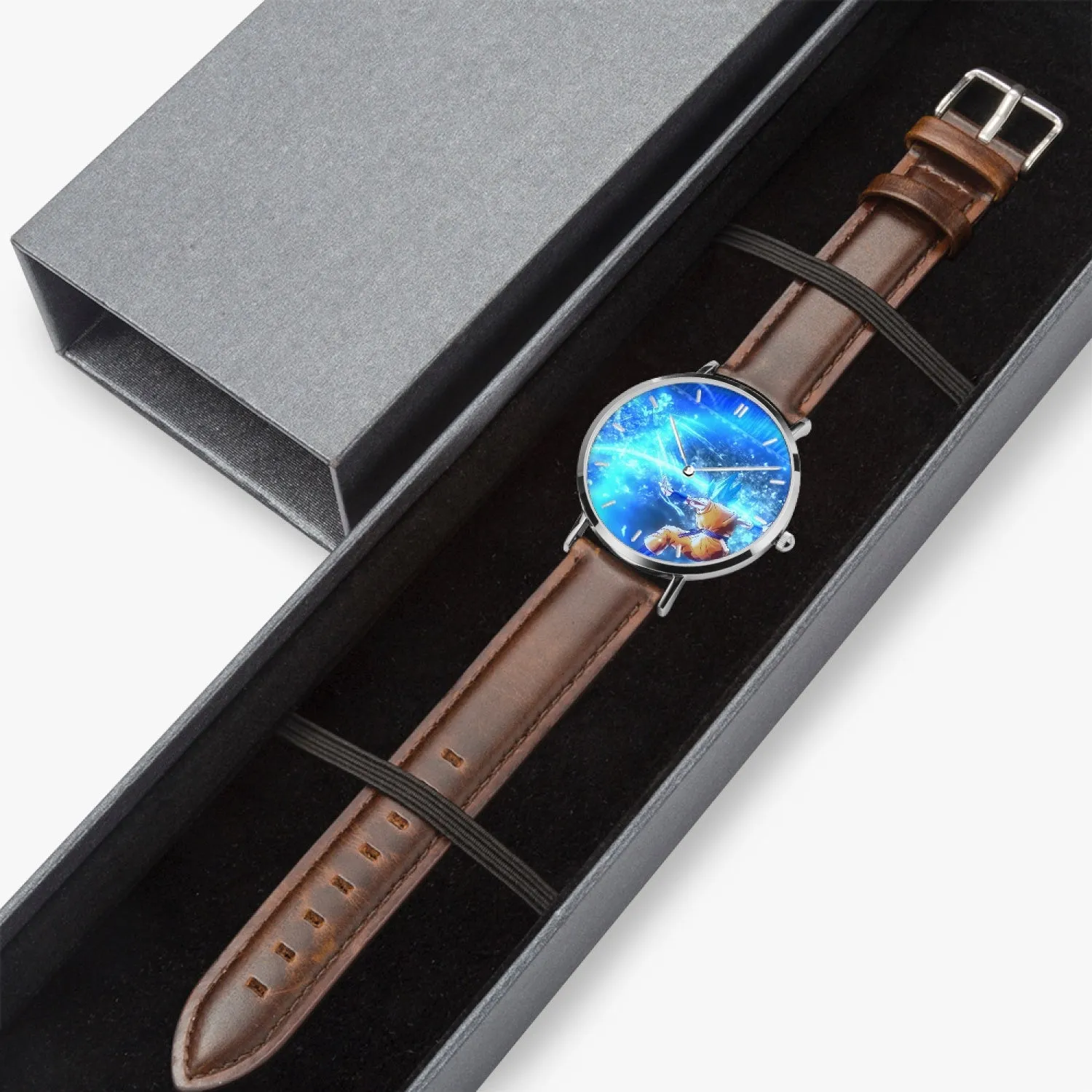DBZ-Store Epic Goku SSGSS Saiyan God Blue Aura Watch