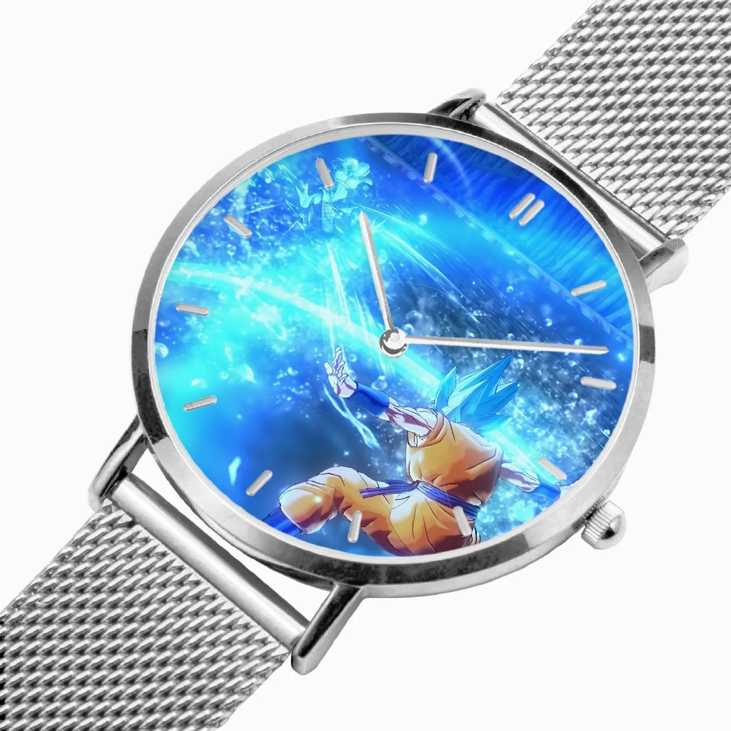 DBZ-Store Epic Goku SSGSS Saiyan God Blue Aura Watch