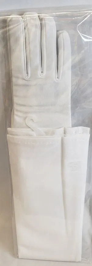Delia -- Women's Satin Opera Length Gloves