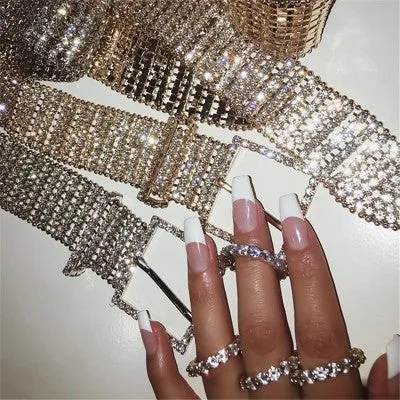Diamond Buckle Belt