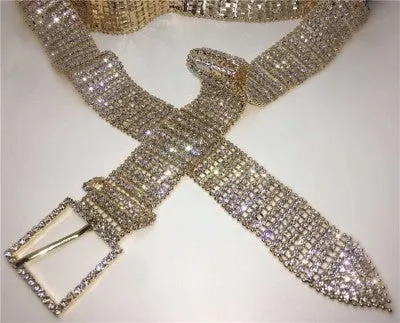 Diamond Buckle Belt