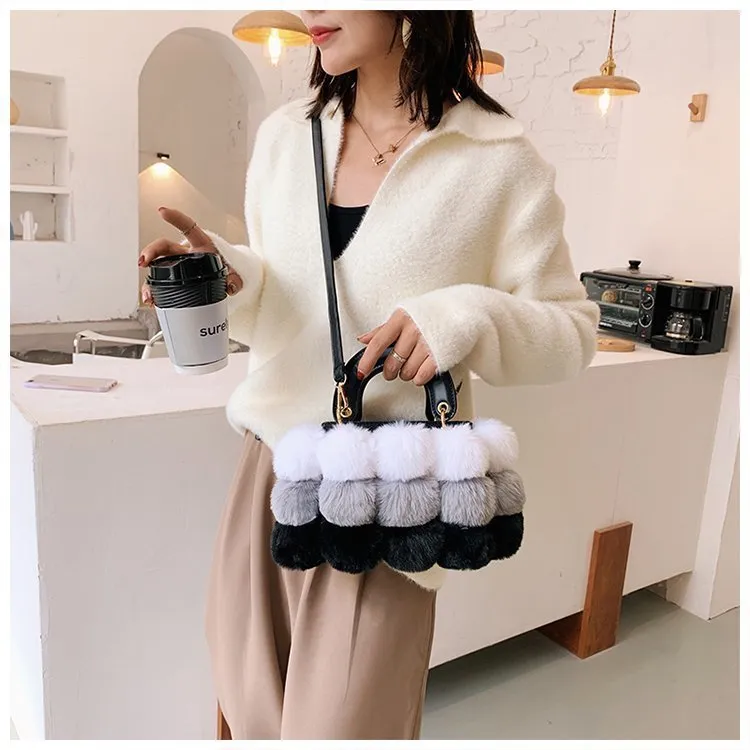 Diana – Plush Shoulder Bag for Women
