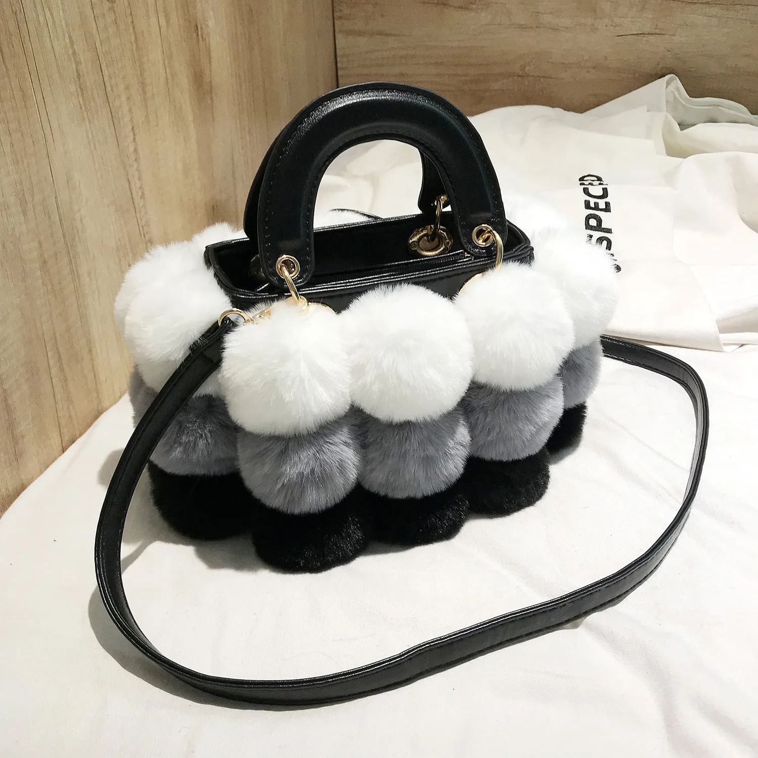 Diana – Plush Shoulder Bag for Women