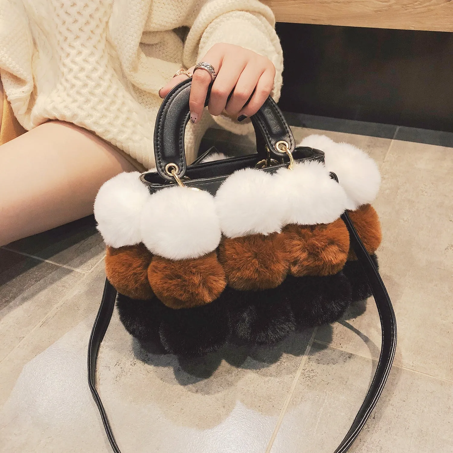 Diana – Plush Shoulder Bag for Women
