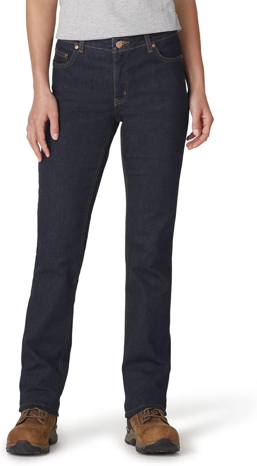 Dickies Women's Perfect Shape Denim Jean-Straight Stretch
