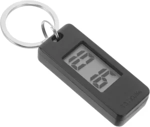 Digital Watch Keychain Watch Portable Electronic Pocket Watch for Boys and Girls
