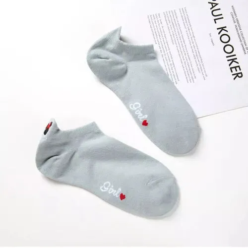 Disney 1pair women Boat socks Mickey cute cartoon Japanese Korean