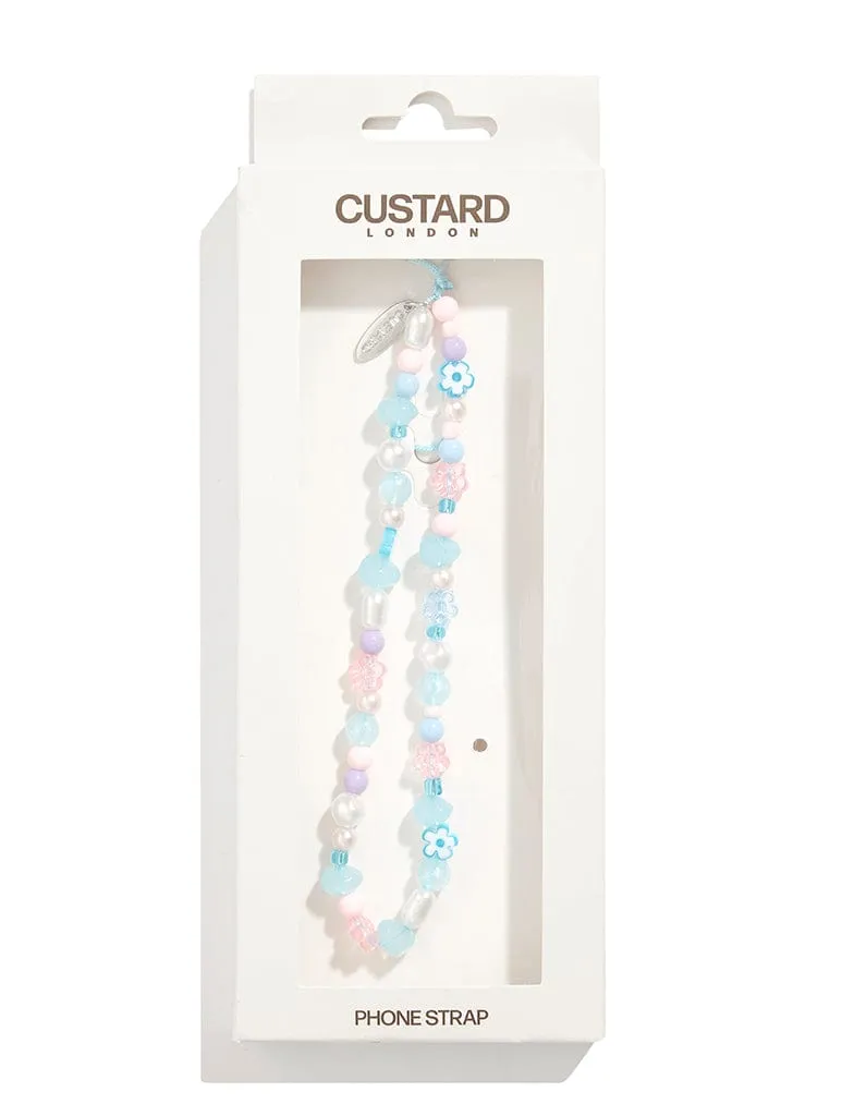 Ditsy Flower Beaded Strap