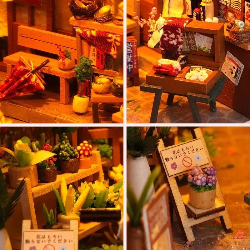 DIY Book Nook Kit - Japanese Grocery Shop Book Nook Japanese Alley
