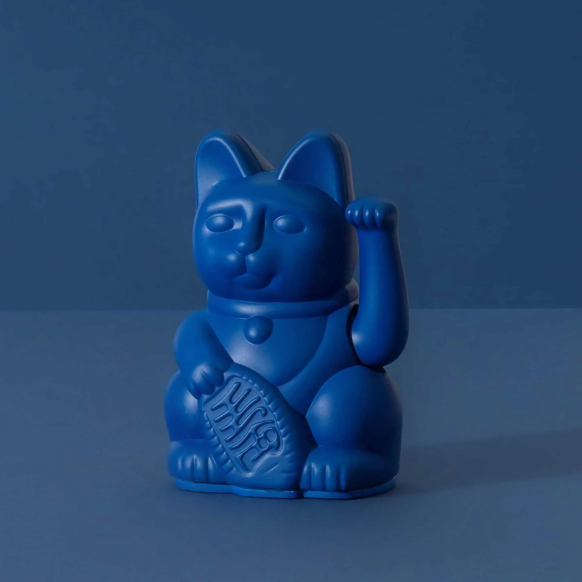 Donkey Lucky Cat, dark blue
