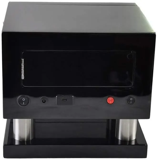 Double Watch Winder for Automatic Watches with LED Touch Screen, Built-in LED Lighting, Piano Paint Wood Shell, Brown Freckles - Quiet Motor, Adjustable Rotation Modes(Black Brown)