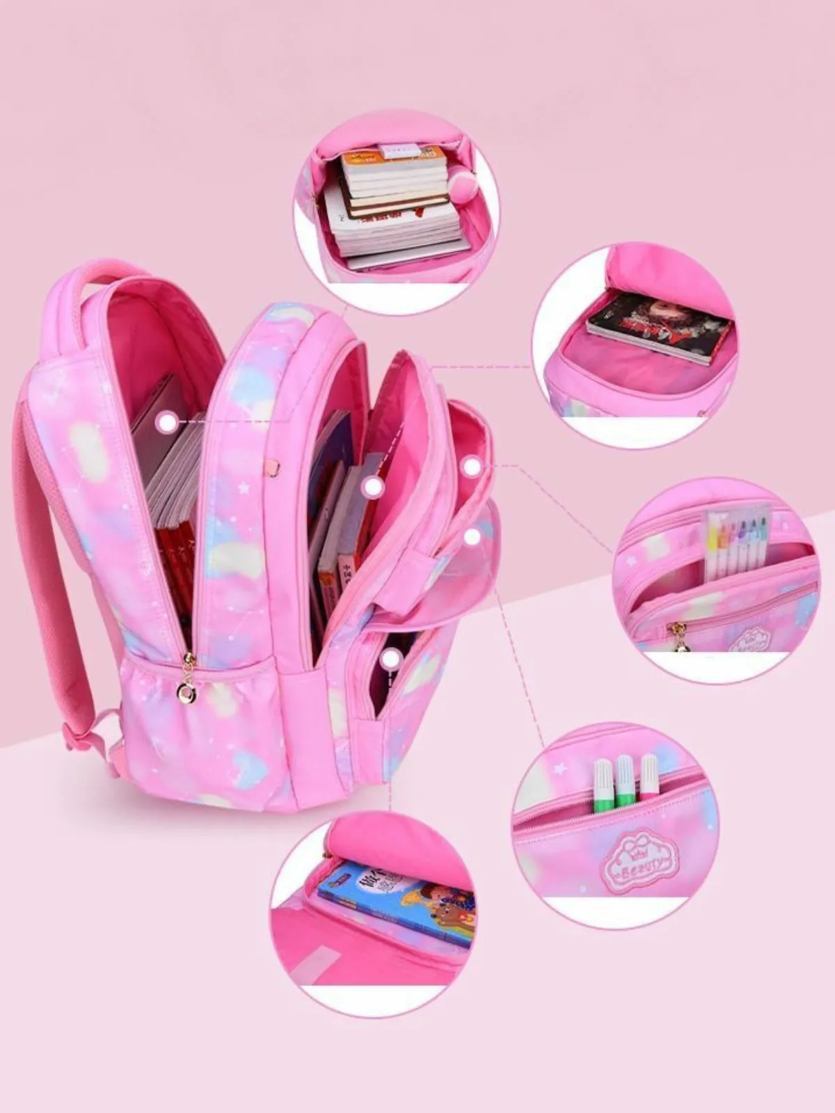 Dreamy Explorer Pastel Backpack