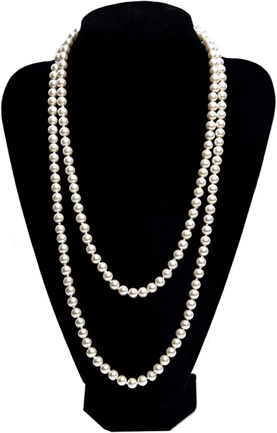 DRESHOW 1920s Great Gatsby Accessories for Women Flapper Headpiece Headband Gloves Costume Harlem Nights Accessories Set