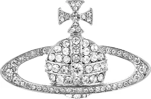 Dreuyet Saturn Planet Brooch Pin for Women Ladies Dainty Rhinestone Star Lapel Pin Cubic Zirconia with Crystal Planet Brooch Fashion Dress Accessories Jewelry for Suit Clothing Jackets Badges