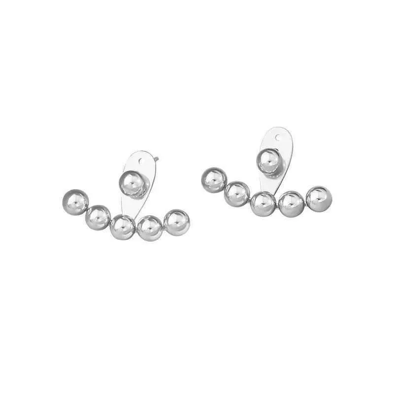 Earrings Charm Jewelry Gold Bean Cool Accessory XYS104