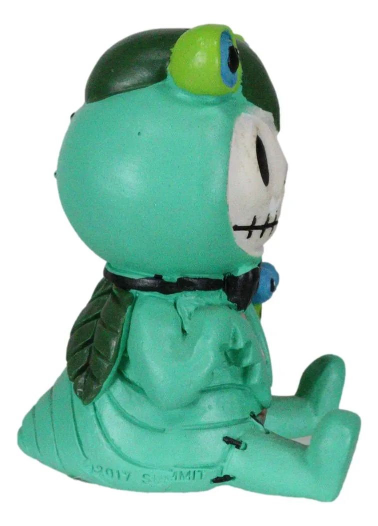 Ebros Furrybones Manny The Mantis Hooded Skeleton Monster Collectible Sculpture