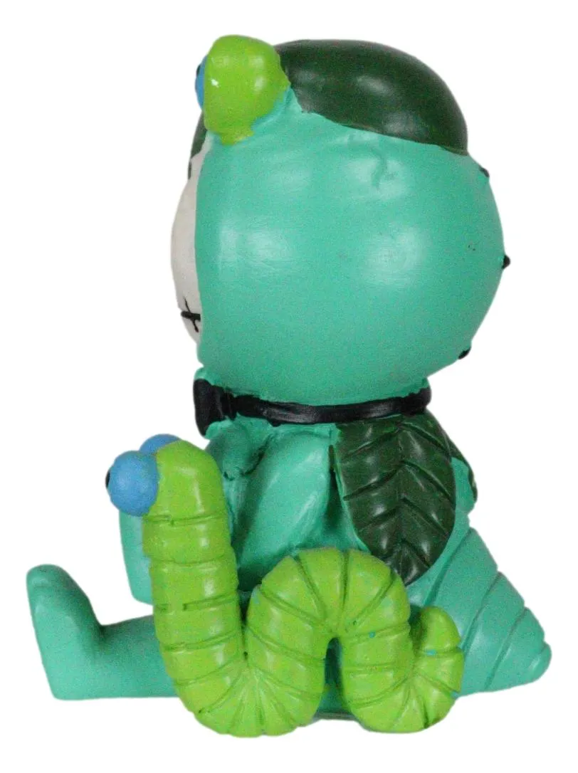 Ebros Furrybones Manny The Mantis Hooded Skeleton Monster Collectible Sculpture